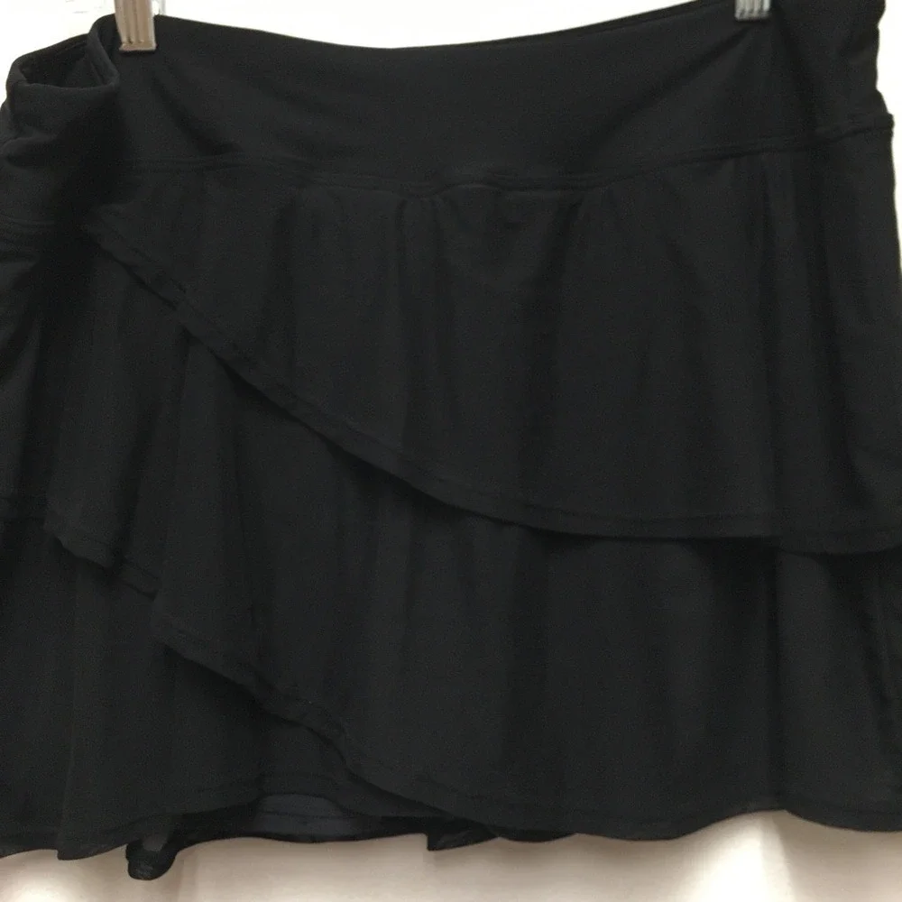 Coco Reef Swim Shorts + Skirt XL Black Beach Hawaii Vacation Travel